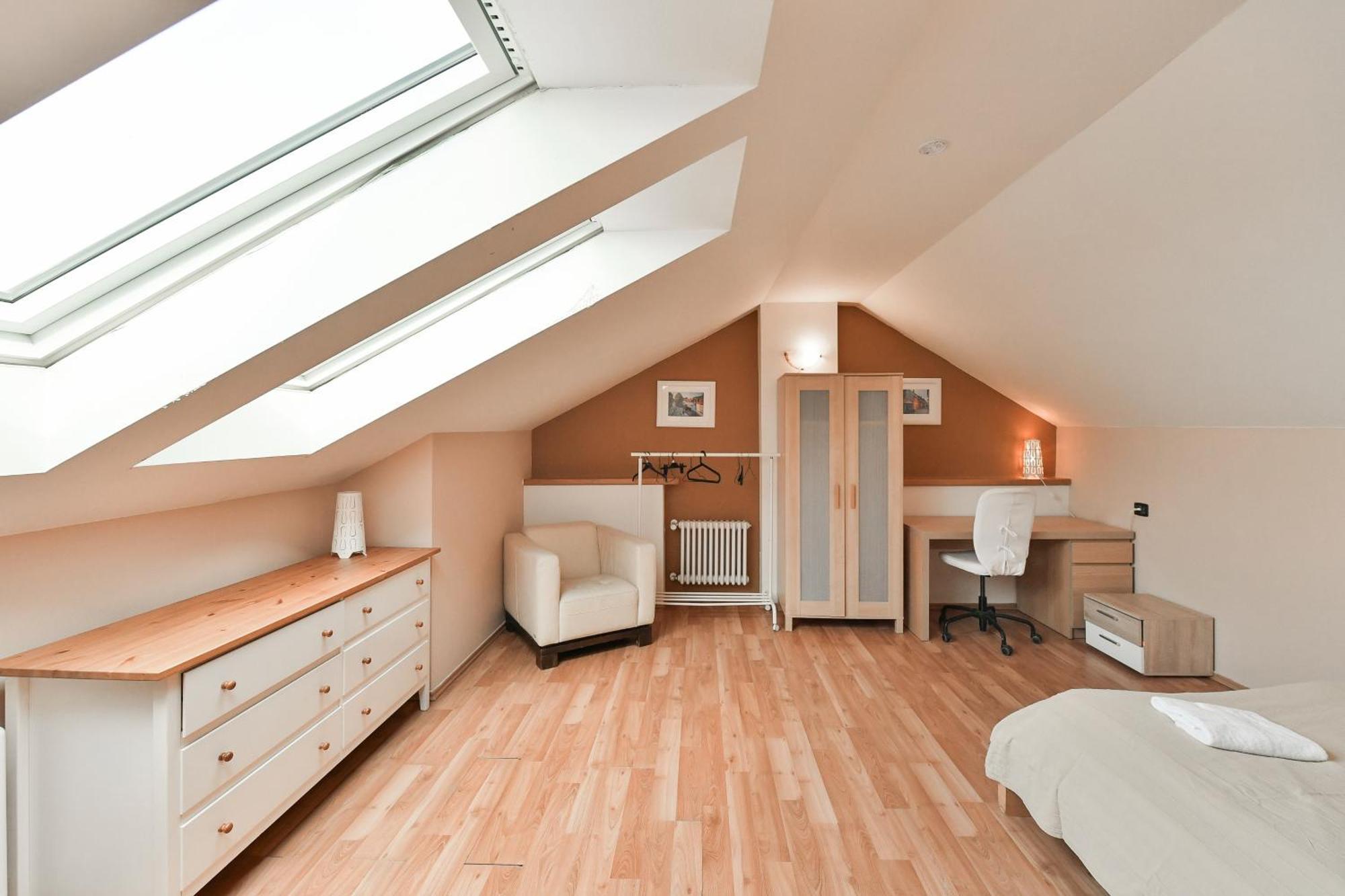 Central 3Bdr Penthouse With Terrace&Ac Apartmán *