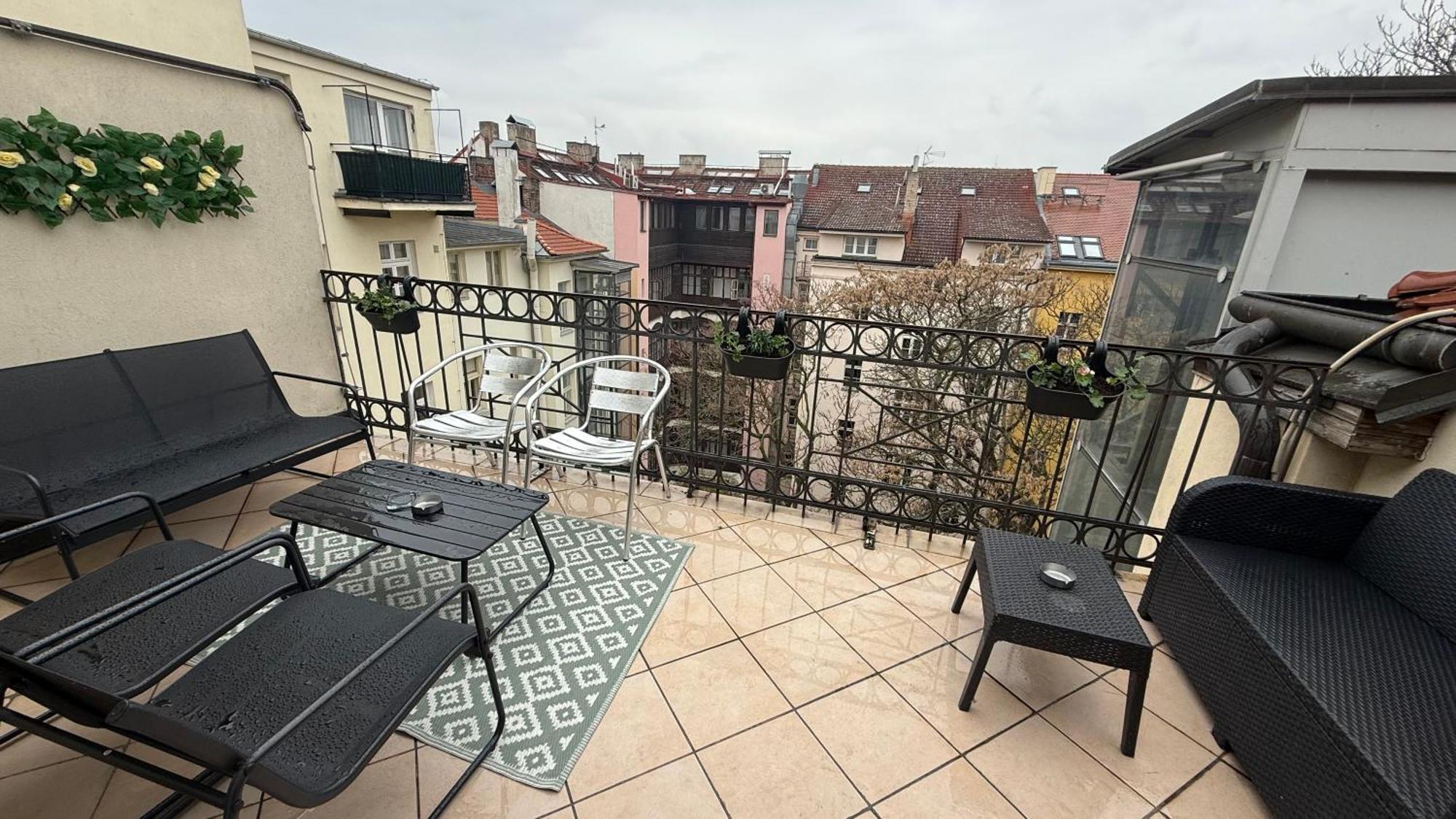 Apartmán Central 3Bdr Penthouse With Terrace&Ac *